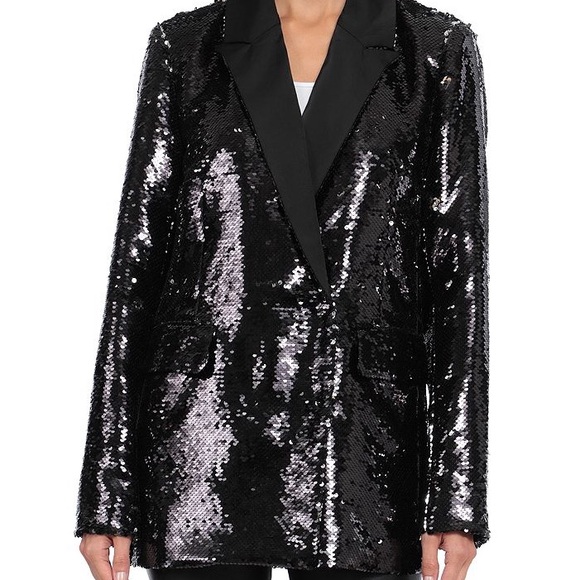 Bagatelle Collection Sequin Blazer - Picture 1 of 11